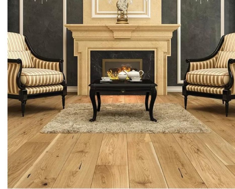 Villa Salon Projesi Rustik Meşe Plank Lamine Parke | Milawood